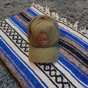 Columbia Trucker Hat Leather Patch
